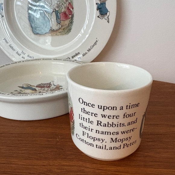 Whimsical Rabbit Dinnerware Set - Cream - Picture 5 of 12